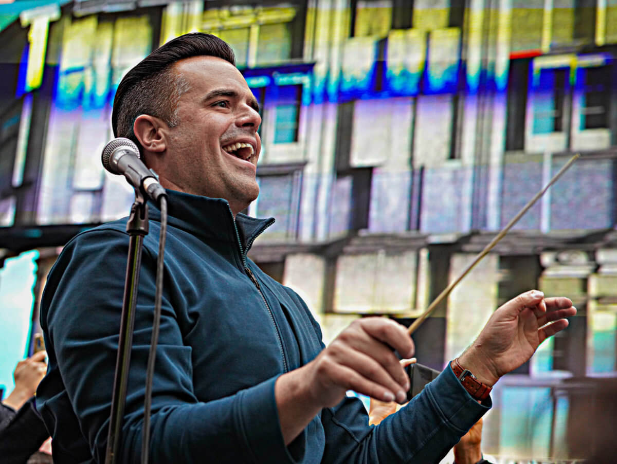 Sunday in the Square for Stephen: Broadway stars sing a swan song on Great White Way for legendary Sondheim 19