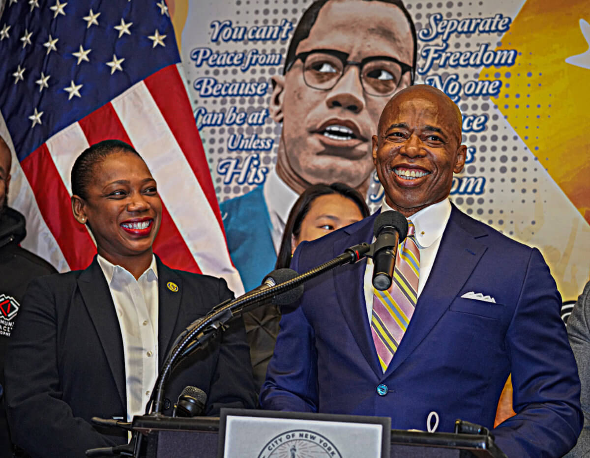 History made: Mayor-elect Adams officially names Keechant Sewell as first female NYPD Commissioner 13 Sewell Adams