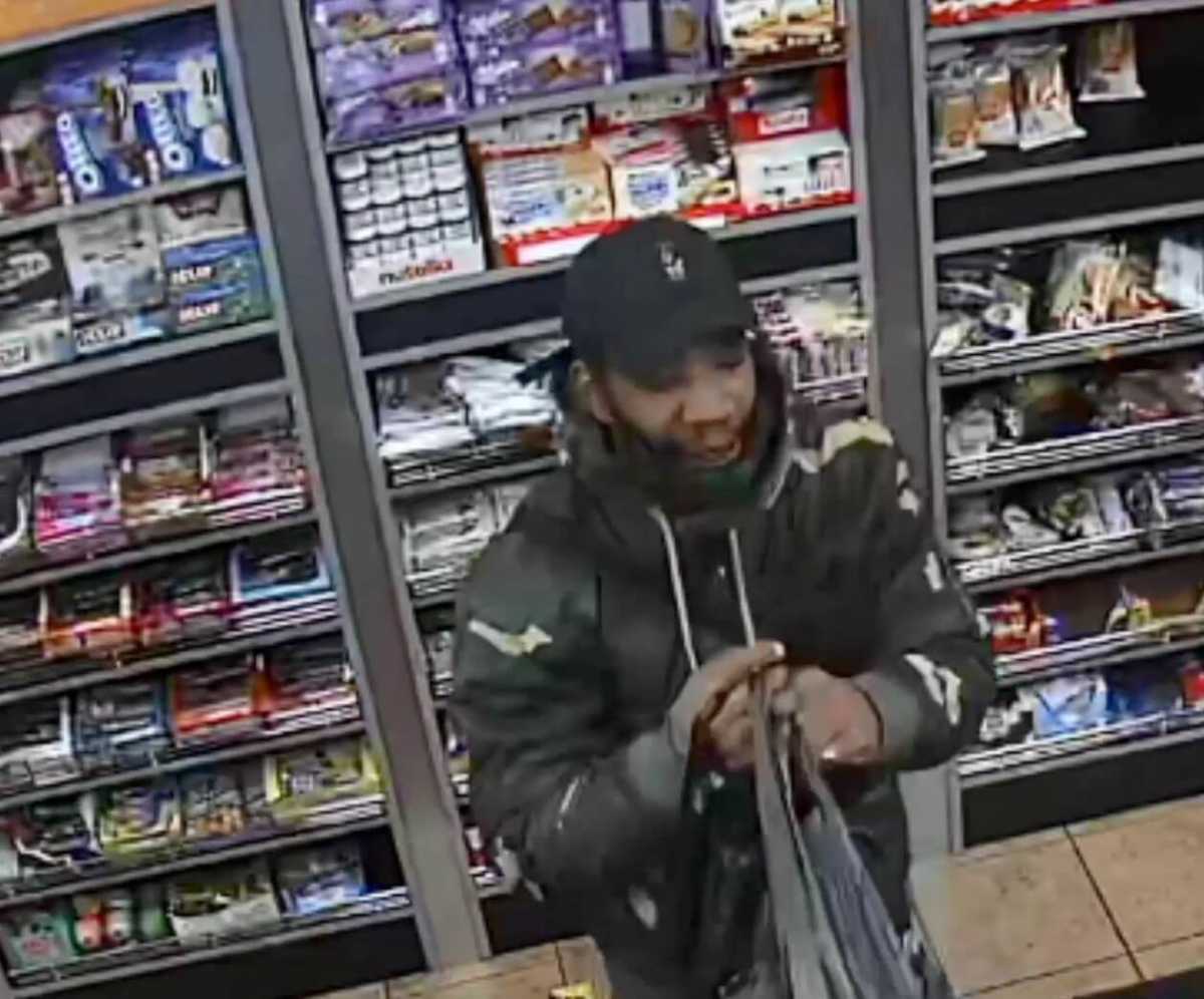 The suspect behind a rape attempt