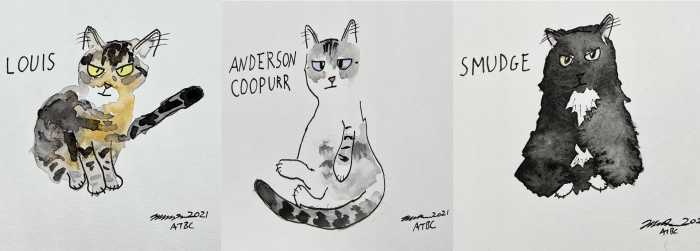 Get a portrait painted of your pet at Grand Army Bar in Brooklyn 2