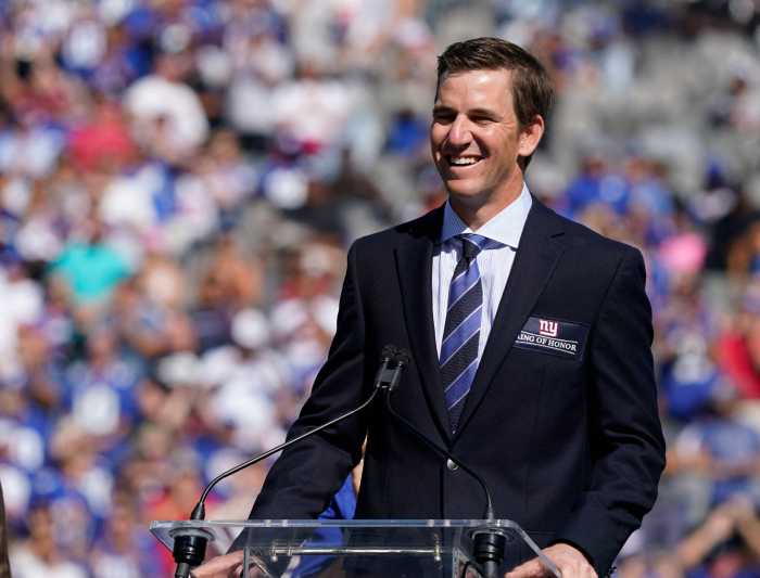 Eli Manning positioning to buy ownership stake in Giants: report 10 E. Rutherford, N.J., USA