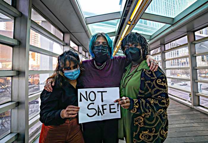 High school students in New York City stage walkout over COVID-19 policies and protocols 5