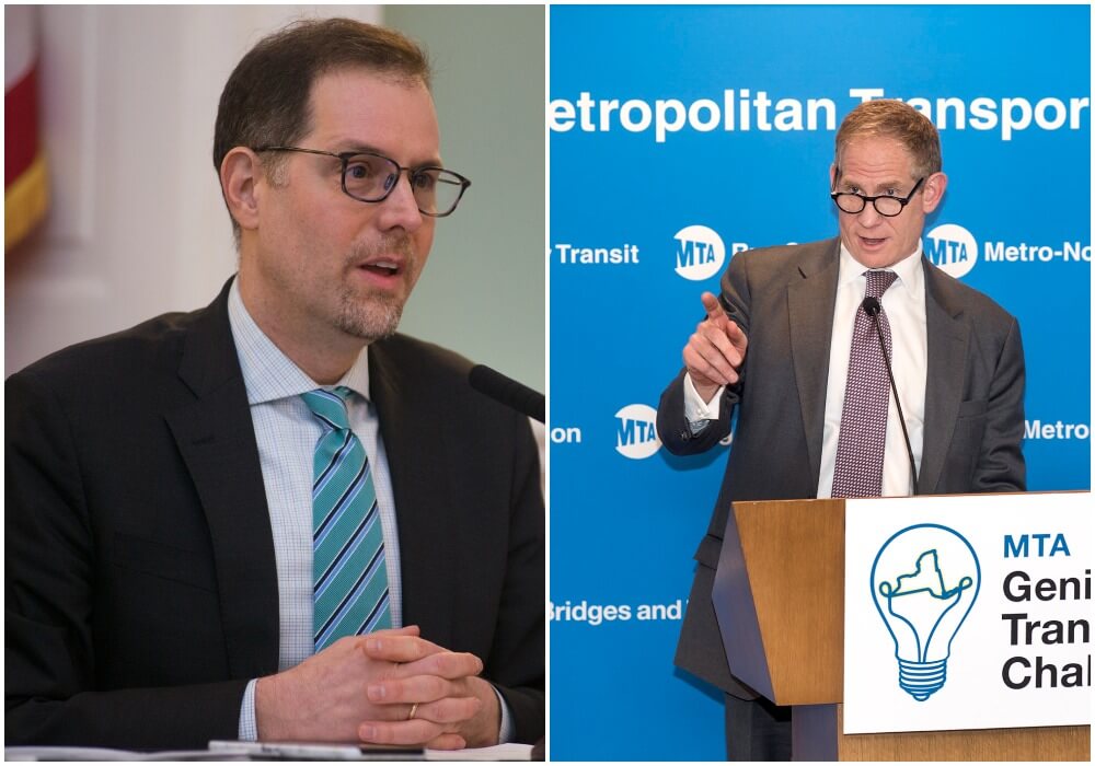 Mark Levine and Janno Lieber