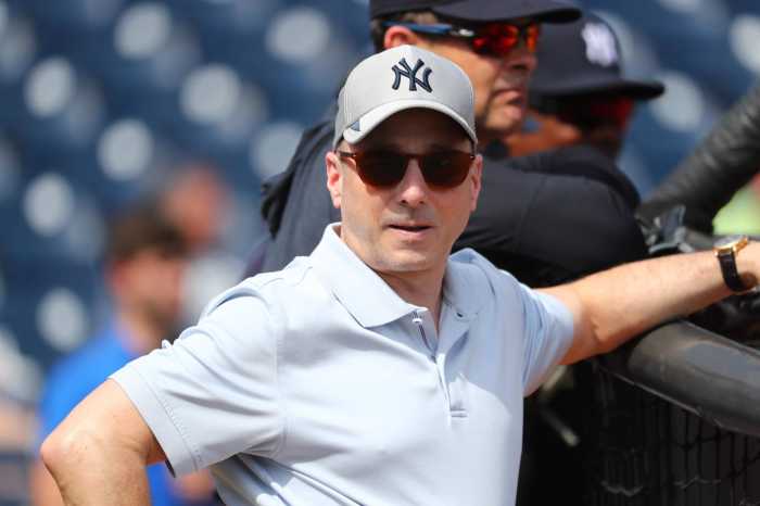 Yankees general manager Brian Cashman.