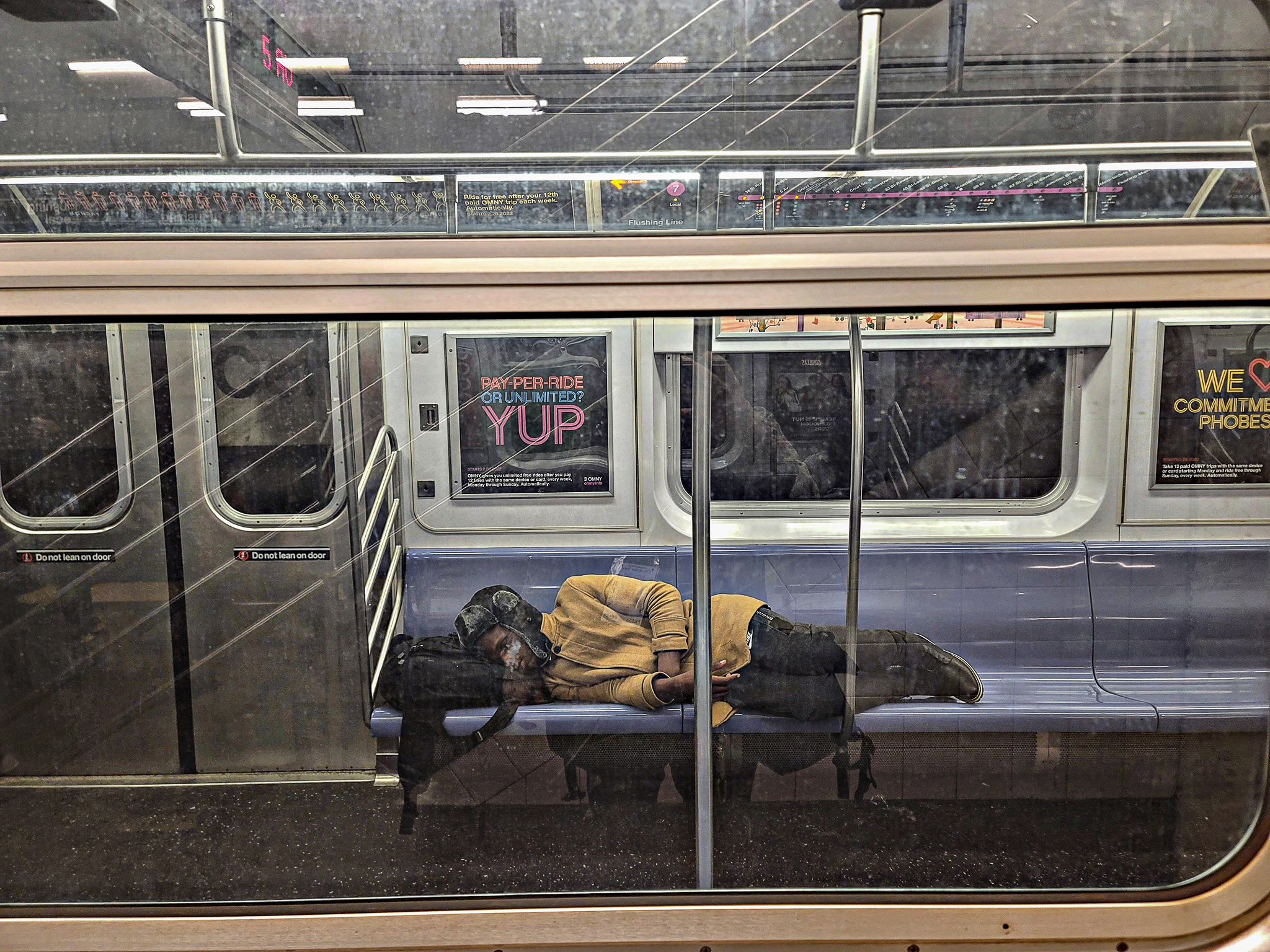 Not safe anywhere: NYC's homeless residents, advocates decry dangerous shelter and street conditions 12 Using the subway as a makeshift bed