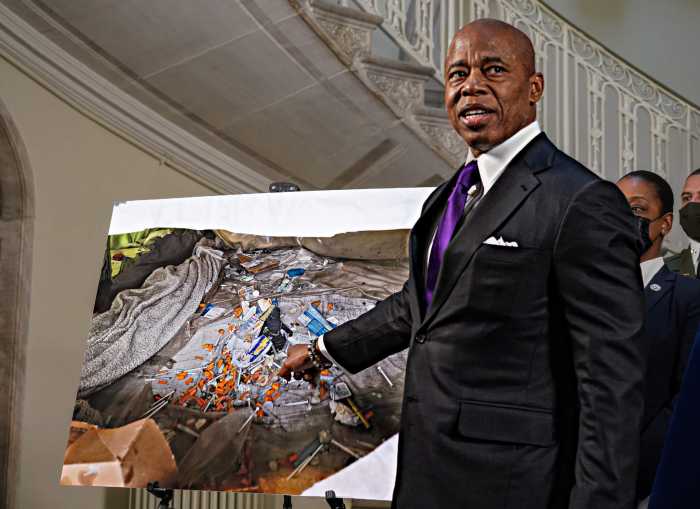 'I am supposed to act like I don't see this?' Mayor Adams defends stance on homeless camp removals 5