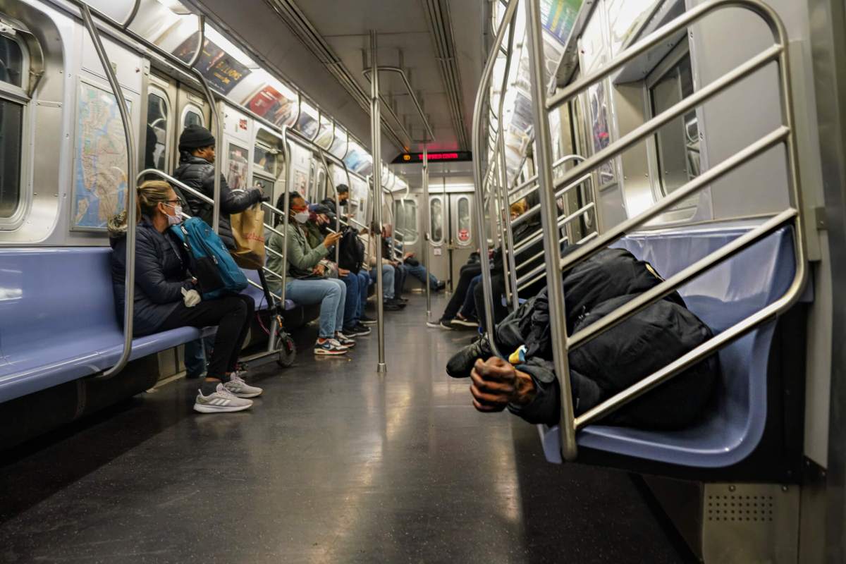 Not safe anywhere: NYC's homeless residents, advocates decry dangerous shelter and street conditions 13 Homeless among straphangers has become a common sight