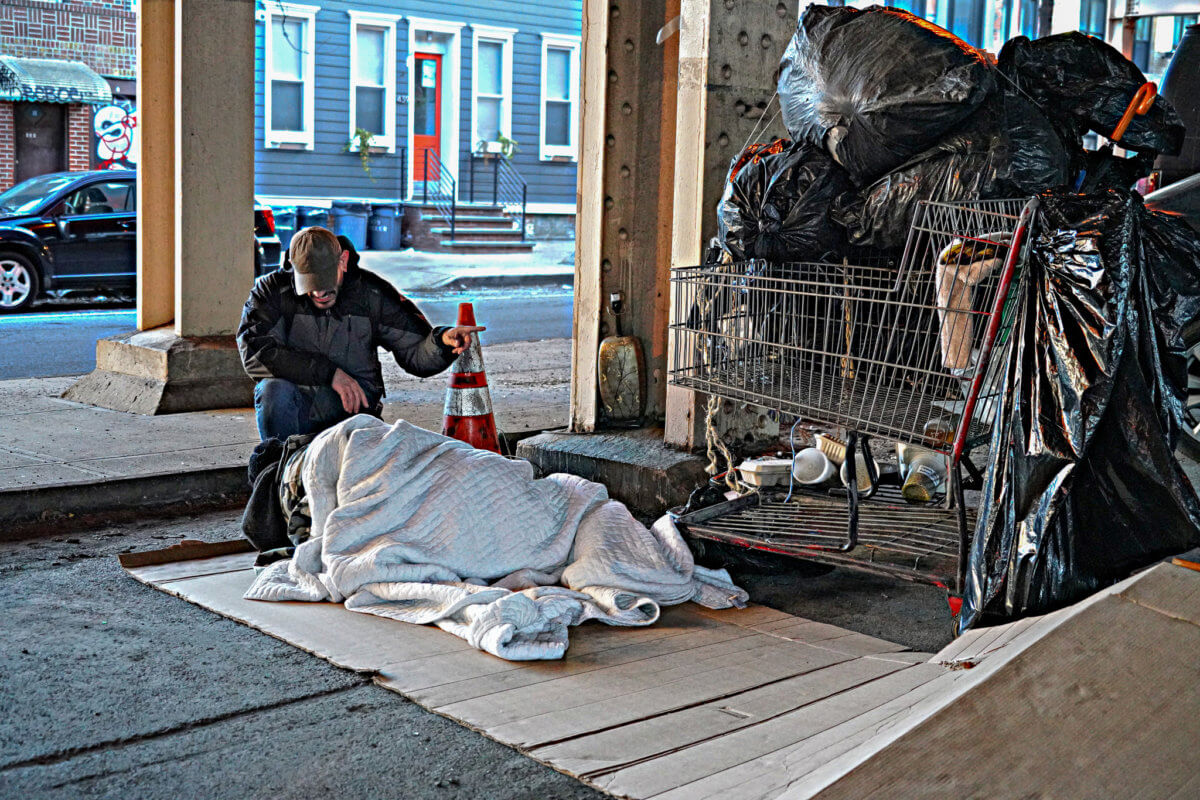 'It's like out of a dystopian movie': Inside an emotional city raid on a Brooklyn homeless encampment 16