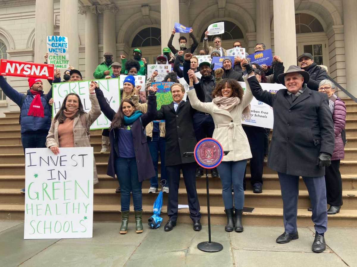 Advocates at city hall 3/24