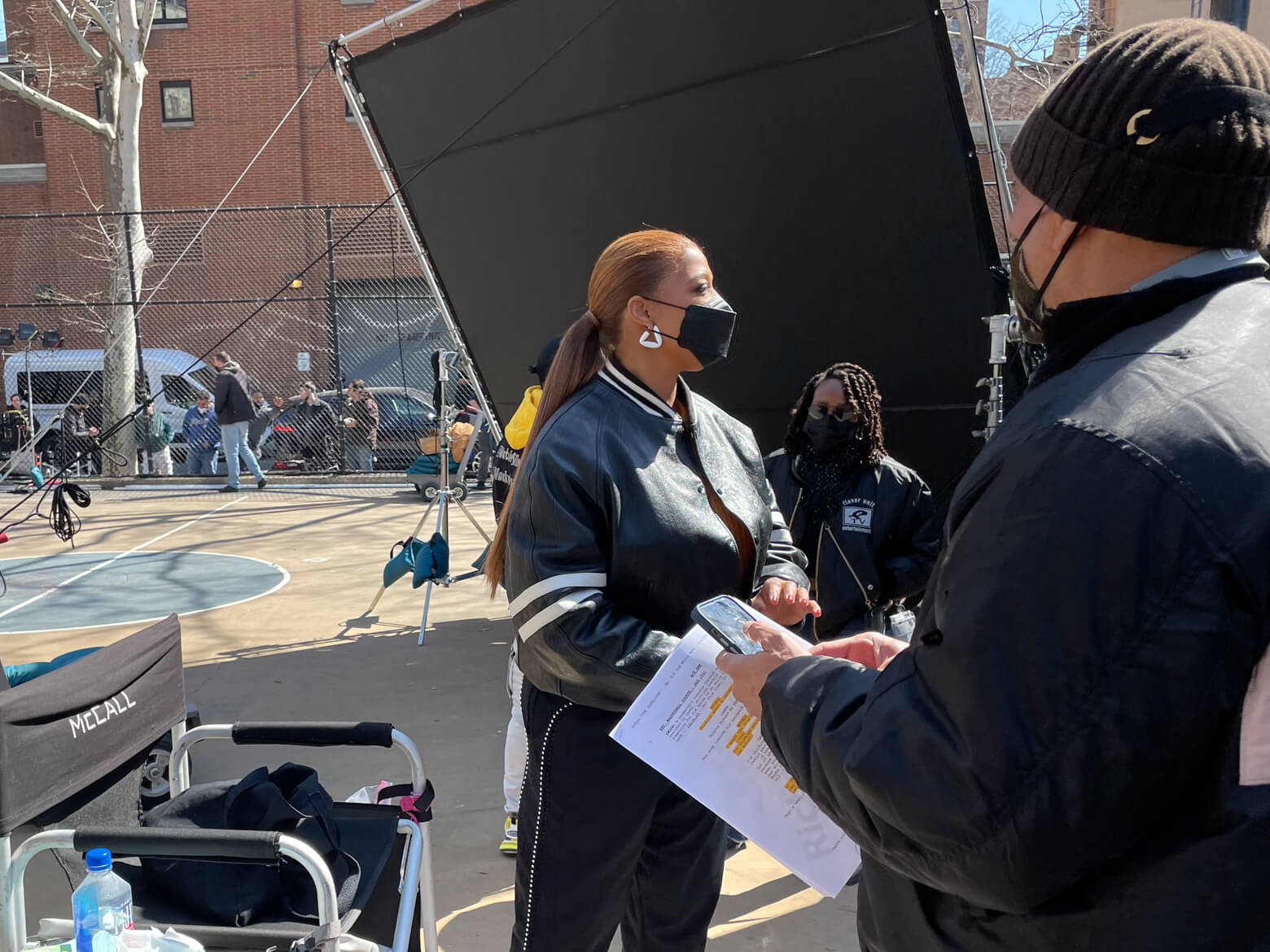 Queen Latifah spotted filming 'The Equalizer' in Soho 8 Queen Latifah