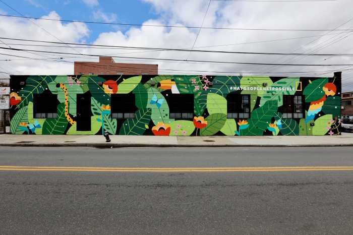 National Geographic partners with local artist for Earth Day mural in Brooklyn 7