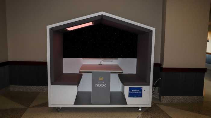 Citi Field installs ‘Sensory Nook’ to aid those with ADHD, dyslexia 9 The new "Sensory Nook" at Citi Field.