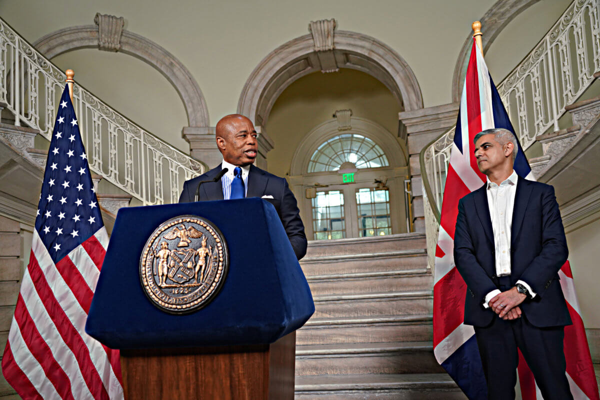 London calling: Mayor Adams and London Mayor Khan discuss tourism and address climate crisis 8