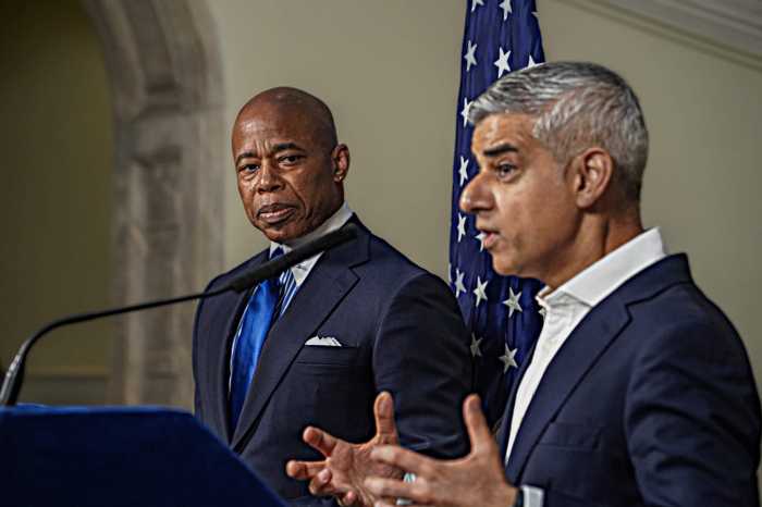 London calling: Mayor Adams and London Mayor Khan discuss tourism and address climate crisis 4