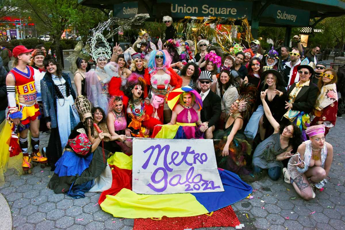 Michelle Joni, center, surrounded by fabulousness