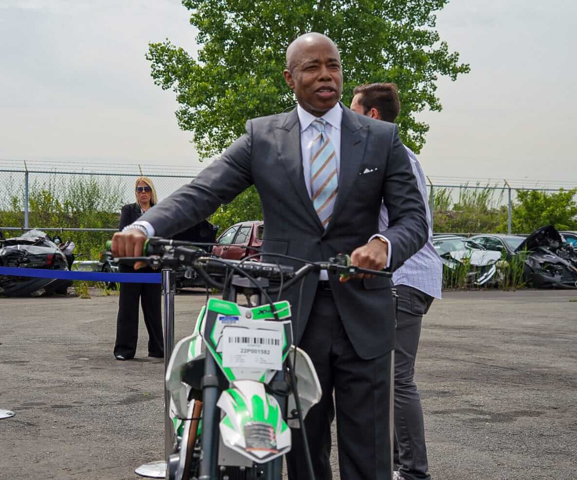 Crush 'em! NYPD flattens more dirt bikes, ATVs in Brooklyn while touting ongoing crackdown 19