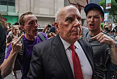 Abortion rights protest in Midtown