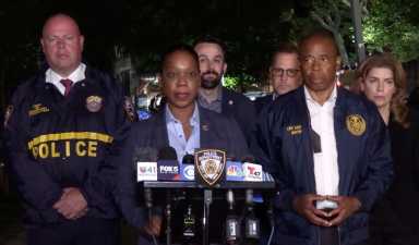 Upper East Side mom shot