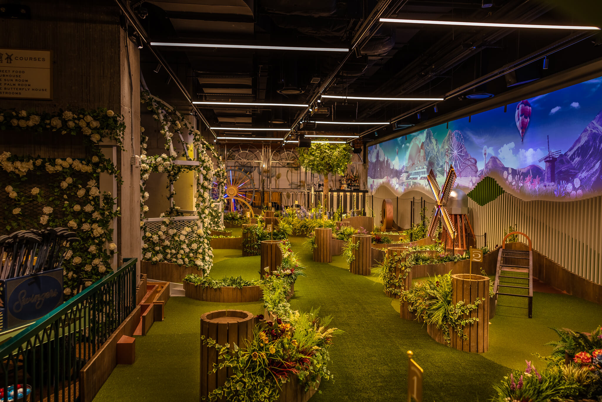 New adults-only mini-golf course opens for business in NoMad 9 Mini Golf Course