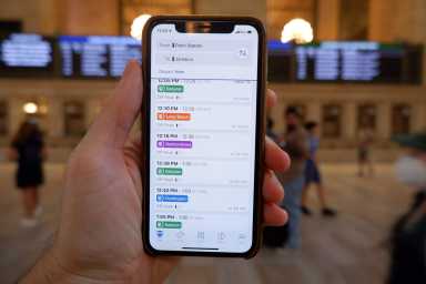 MTA TrainTime app