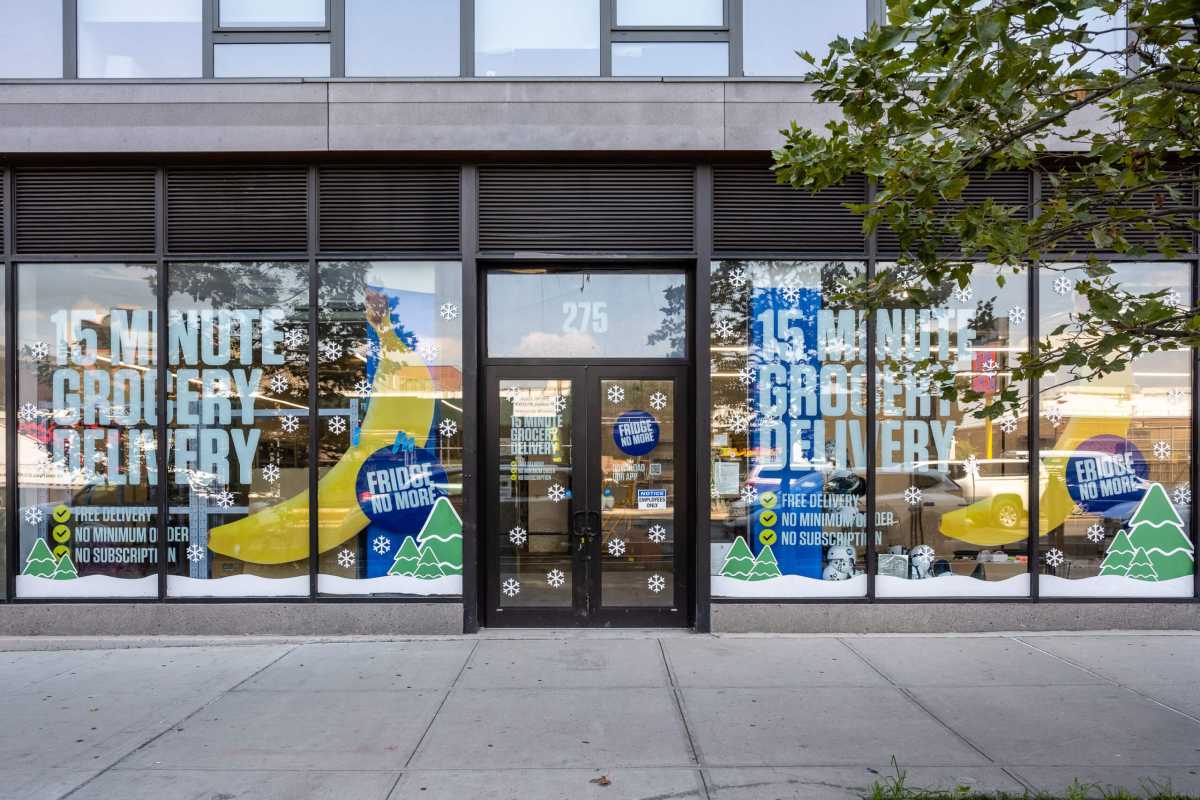closed fridge no more grocery delivery center in park slope