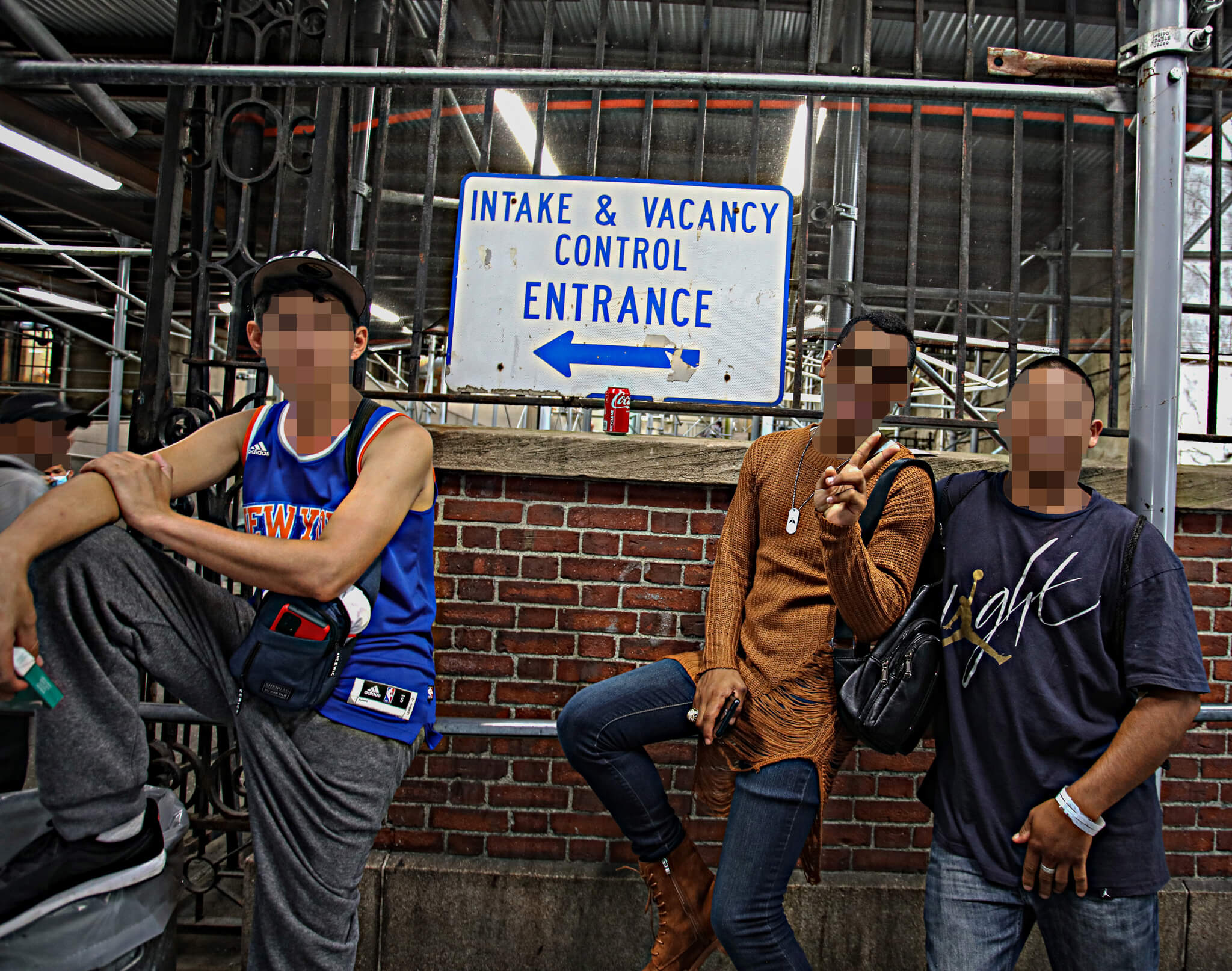 Homeless migrants left to sleep on Midtown streets as city shelters turn them away 13