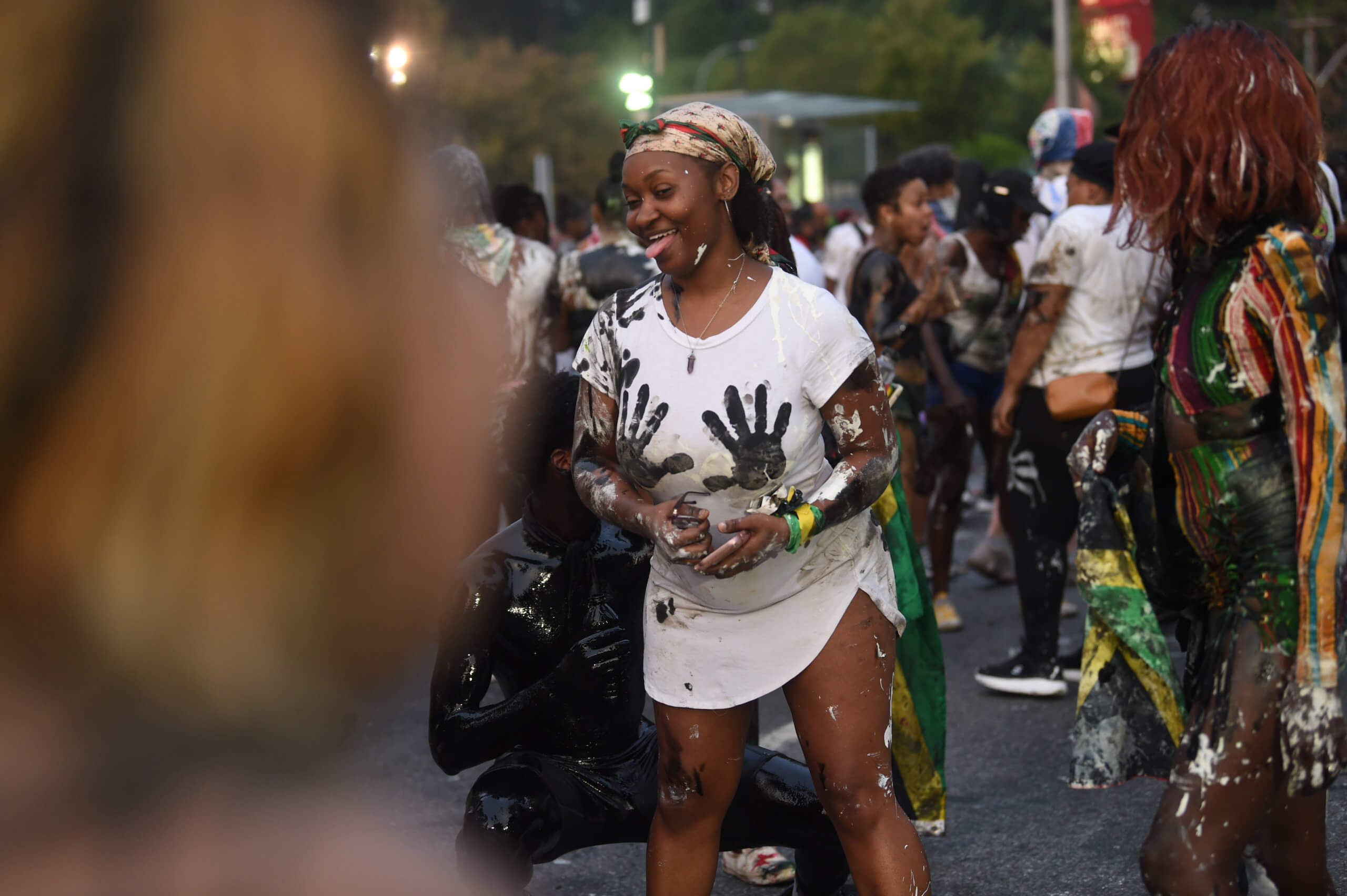 J'ouvert celebration went all night for many of those West Indian descent.