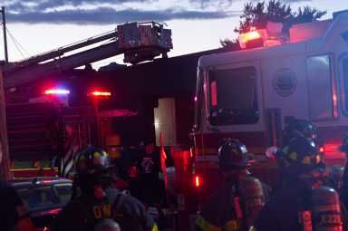 Firefighters take on three-alarm blaze at Brooklyn auto-body shop 20 DSC_4580