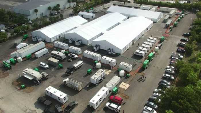 A Humanitarian Emergency Response location