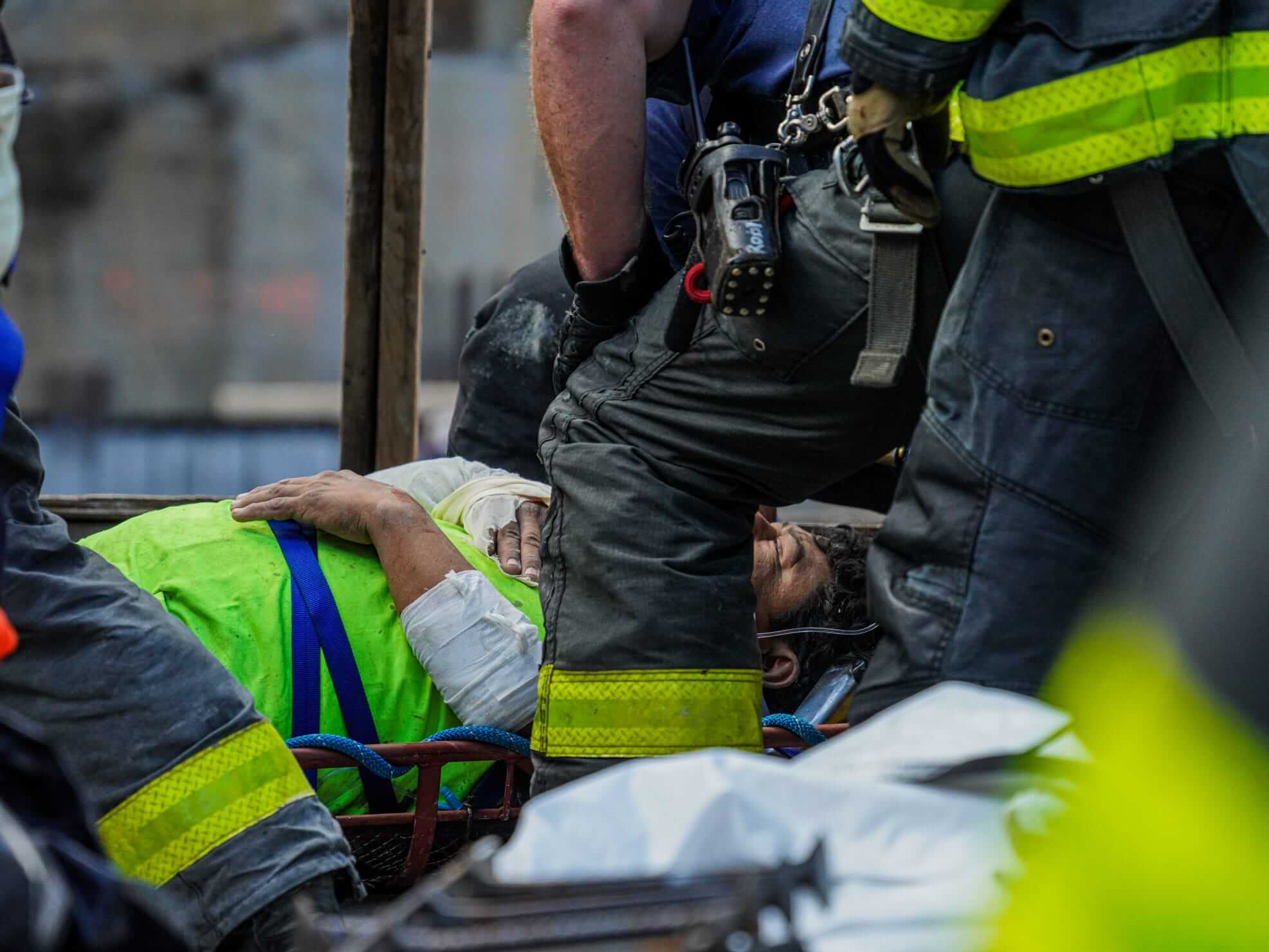Dramatic rescue: Man falls down 25-foot hole at Upper East Side construction site 10