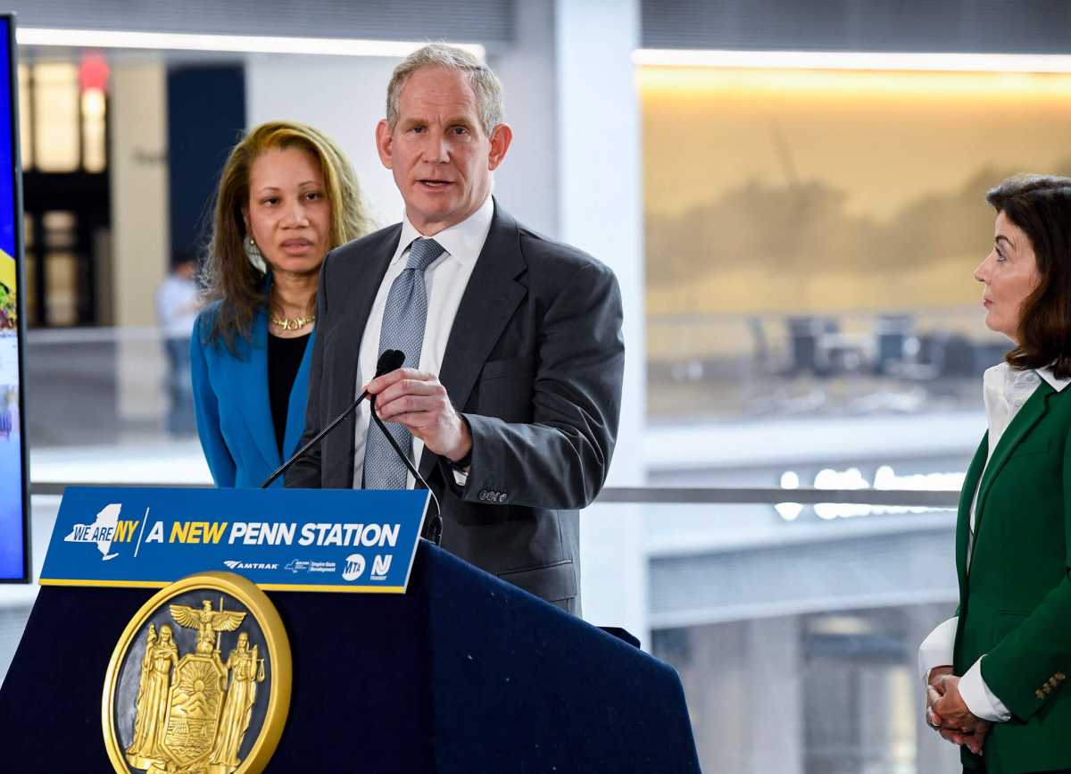 MTA Chair Janno Lieber speaks about Penn Station renovations