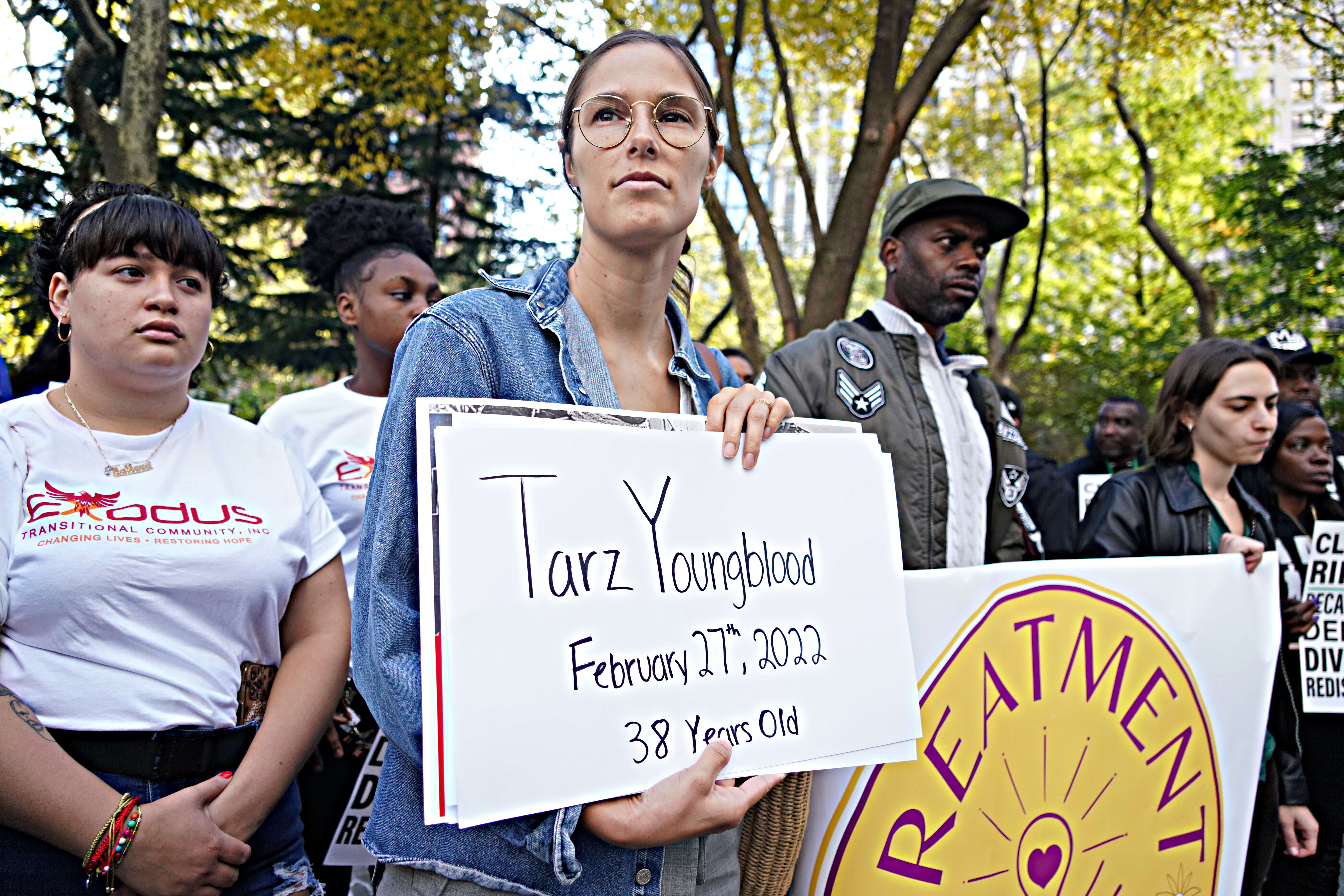 18 hours of action: Rikers Island closure demands repeated at Lower Manhattan protest 9