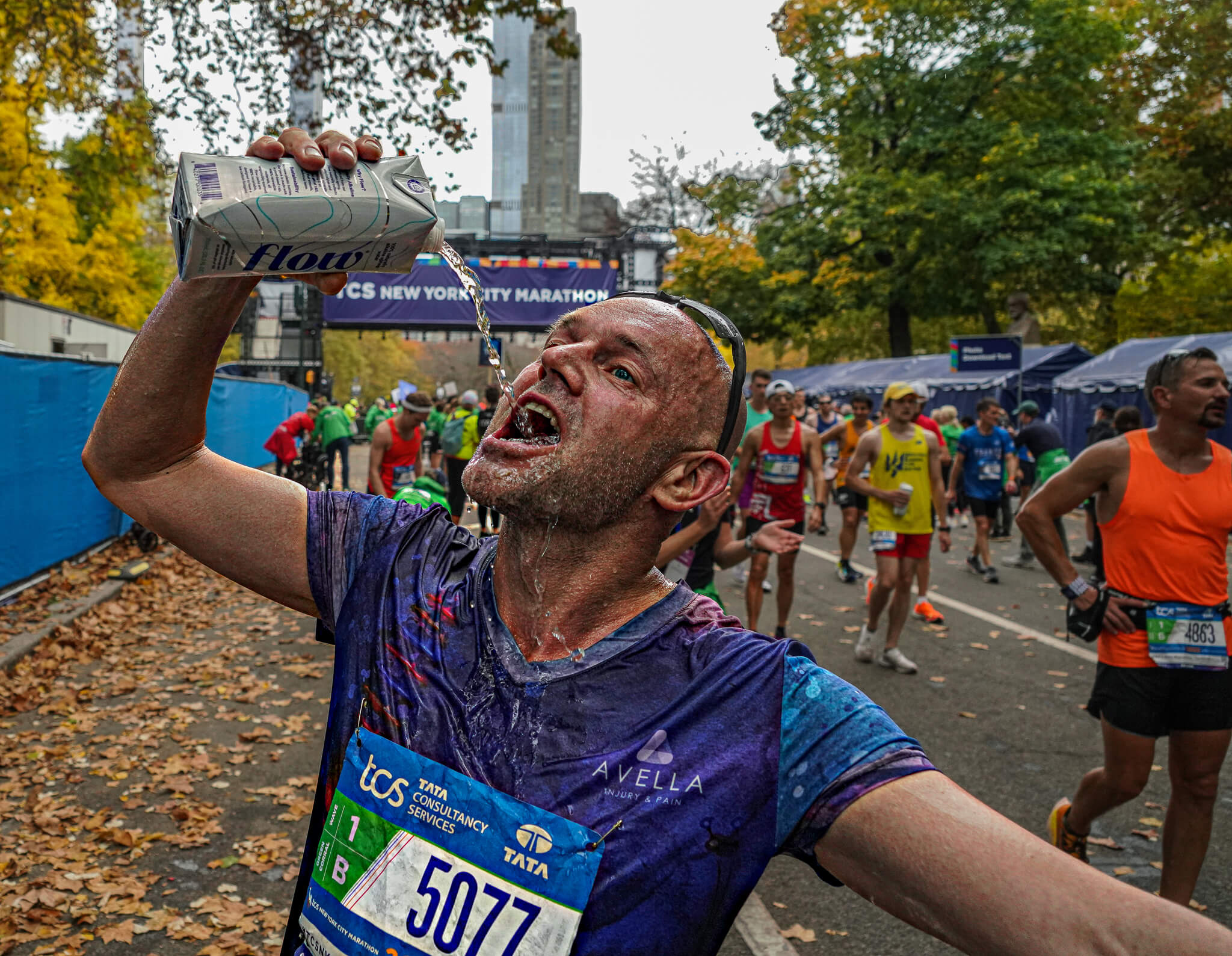 Exhaustion and elation: NYC Marathon finish line evokes range of emotions for thousands of runners 9