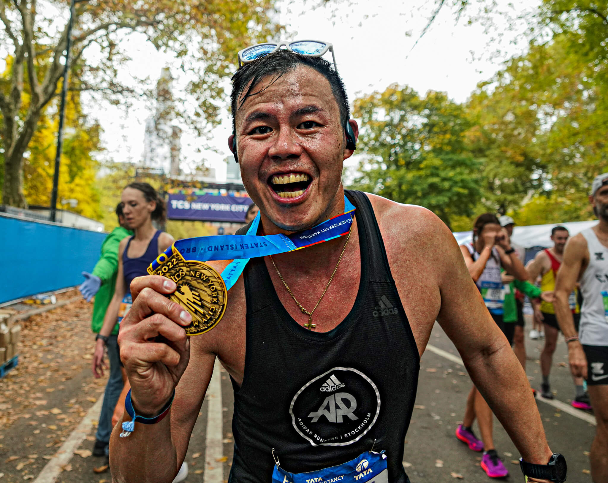 Exhaustion and elation: NYC Marathon finish line evokes range of emotions for thousands of runners 8