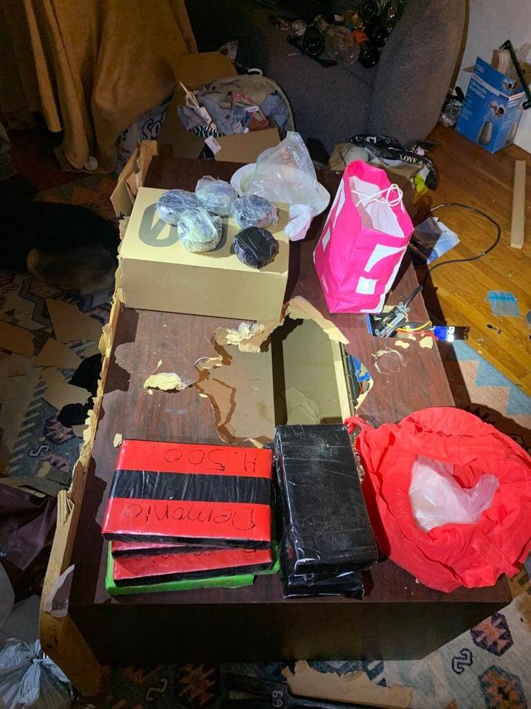 Bronx man cuffed after 50 pounds of hard drugs are uncovered from apartment 6