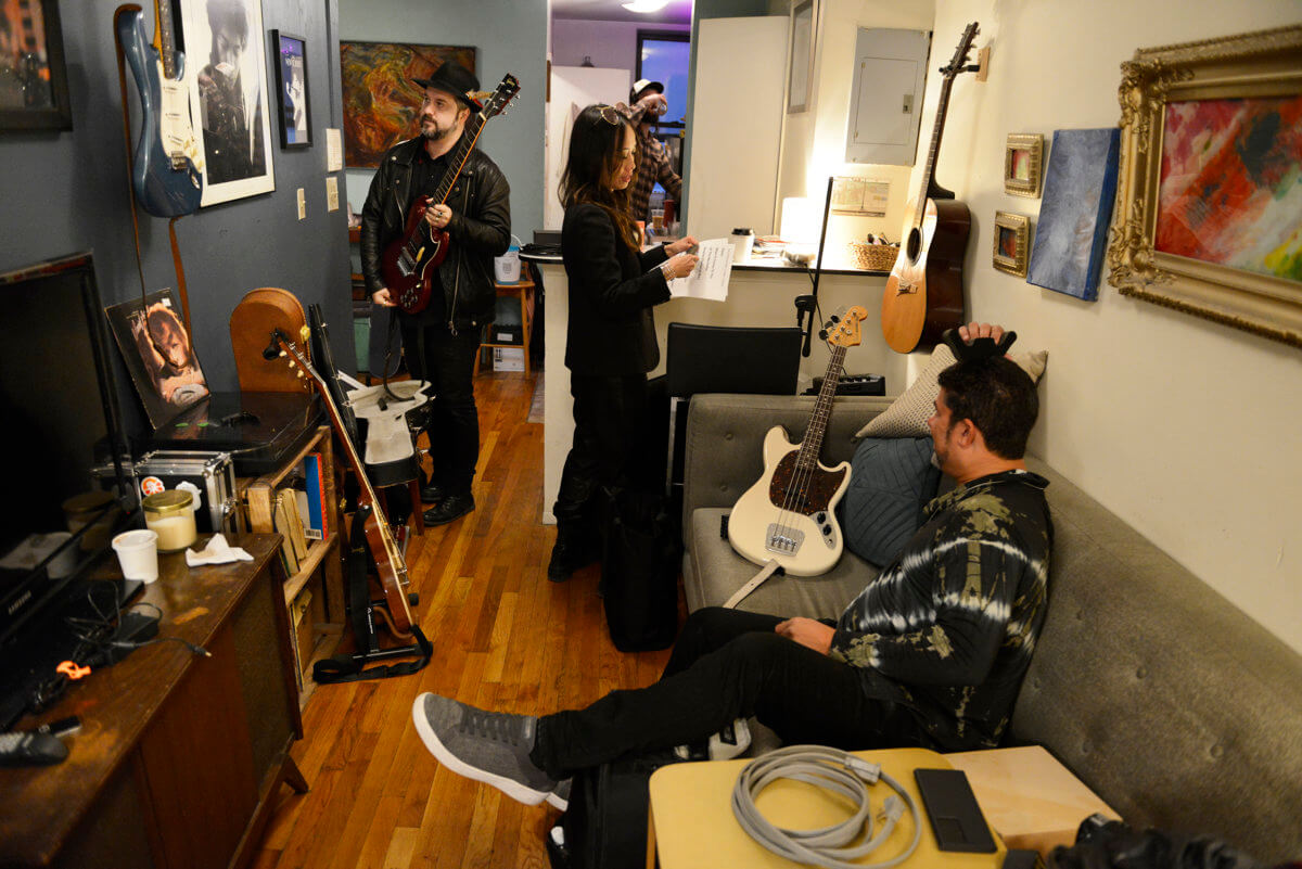 Jill Fiore rocks the Lower East Side from her fire escape 13