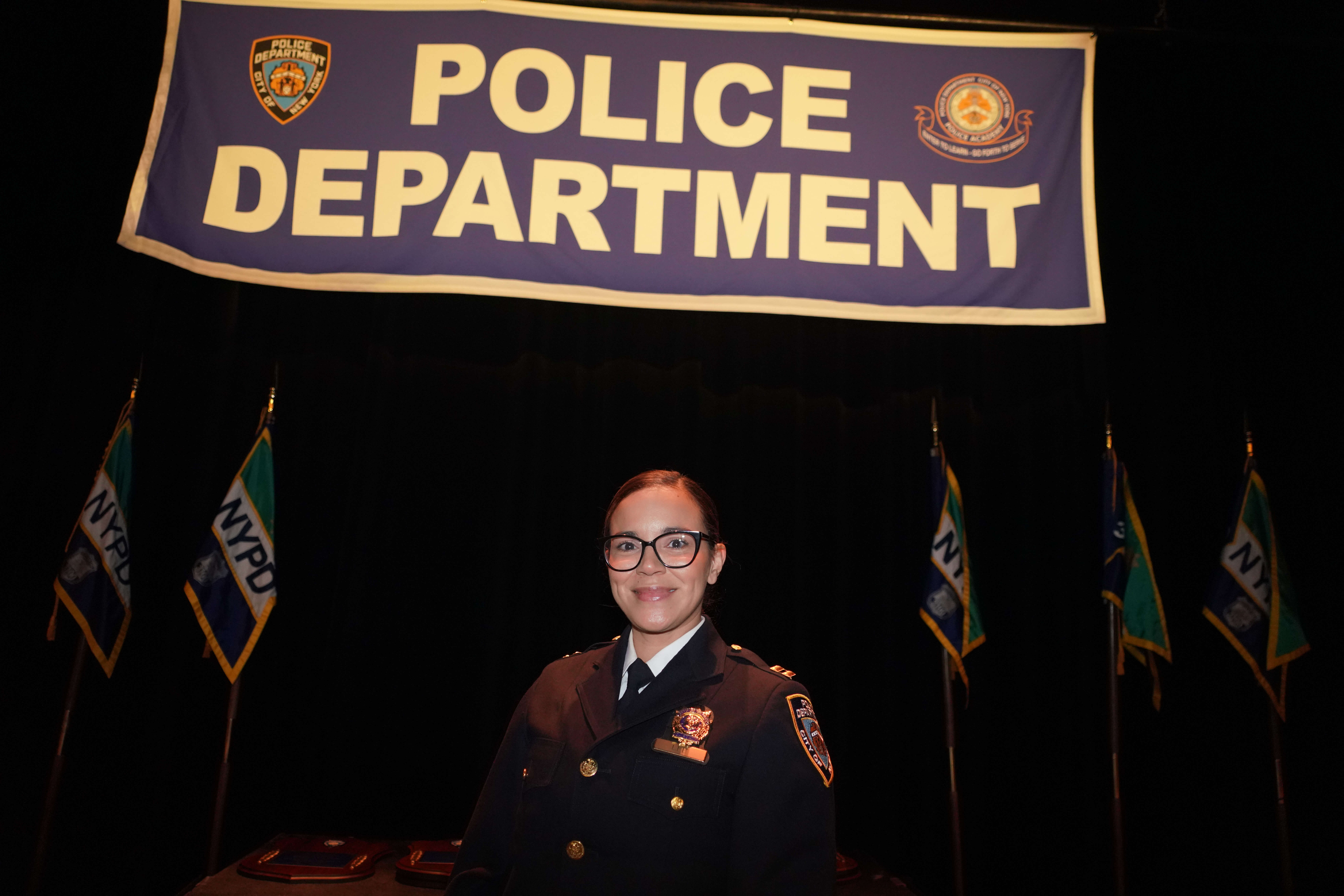 NYPD welcomes hundreds of new multicultural officers at Manhattan graduation ceremony 11 Captain Glorisel Lee