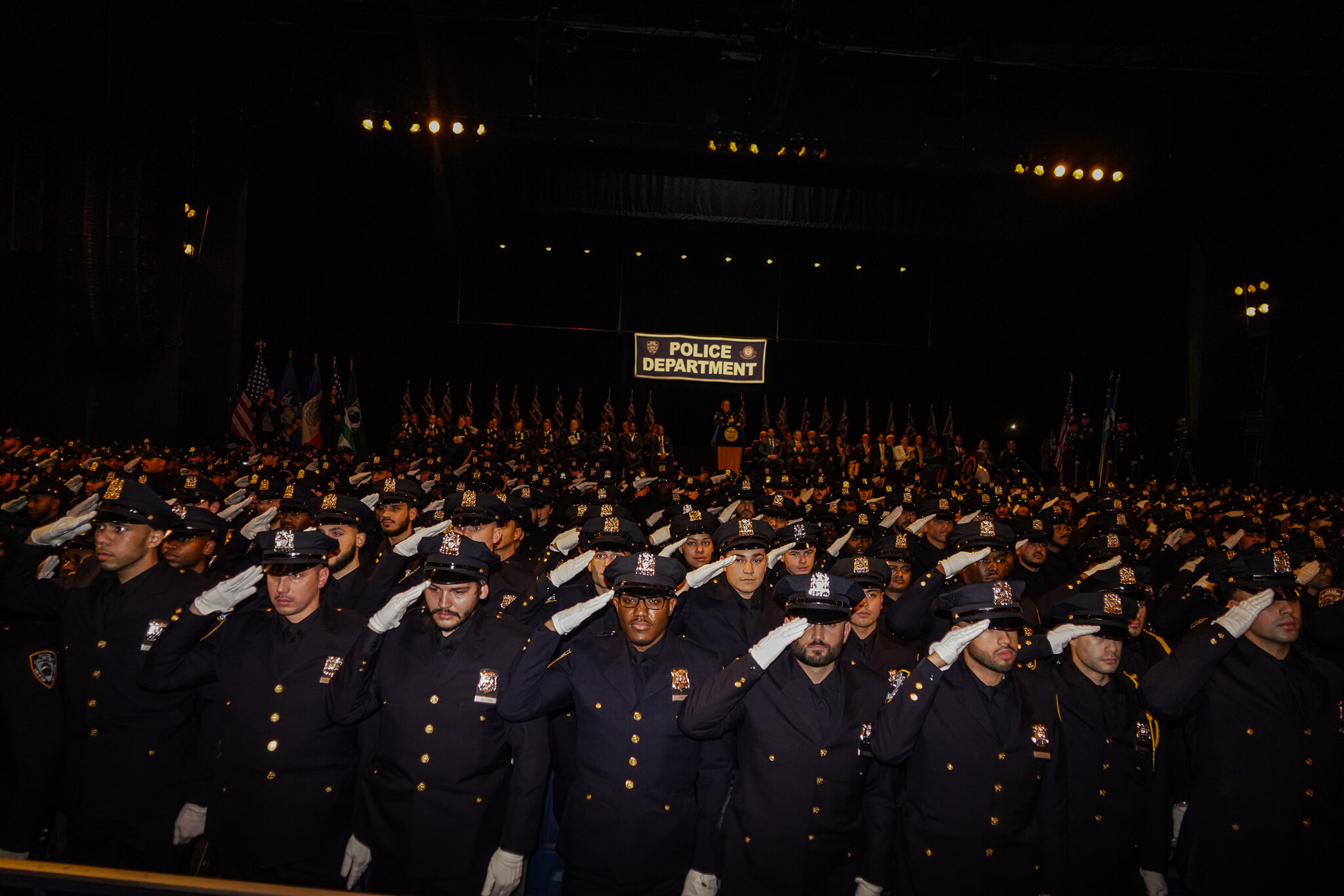 NYPD welcomes hundreds of new multicultural officers at Manhattan graduation ceremony 9 477 new officers graduated