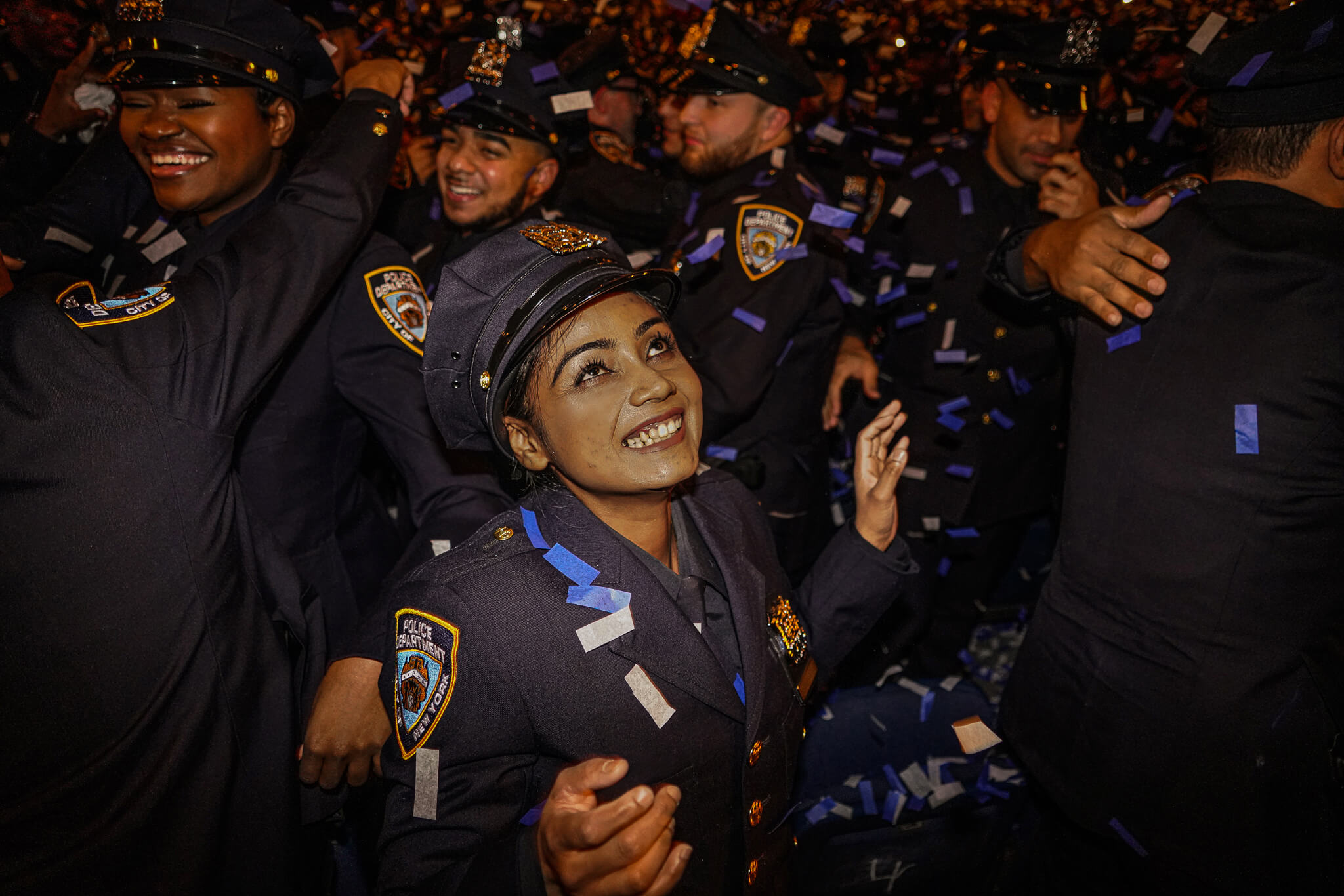 NYPD welcomes hundreds of new multicultural officers at Manhattan graduation ceremony 10 477 new officers graduated