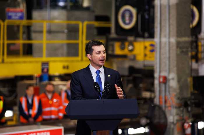 Transportation Secretary Pete Buttigieg