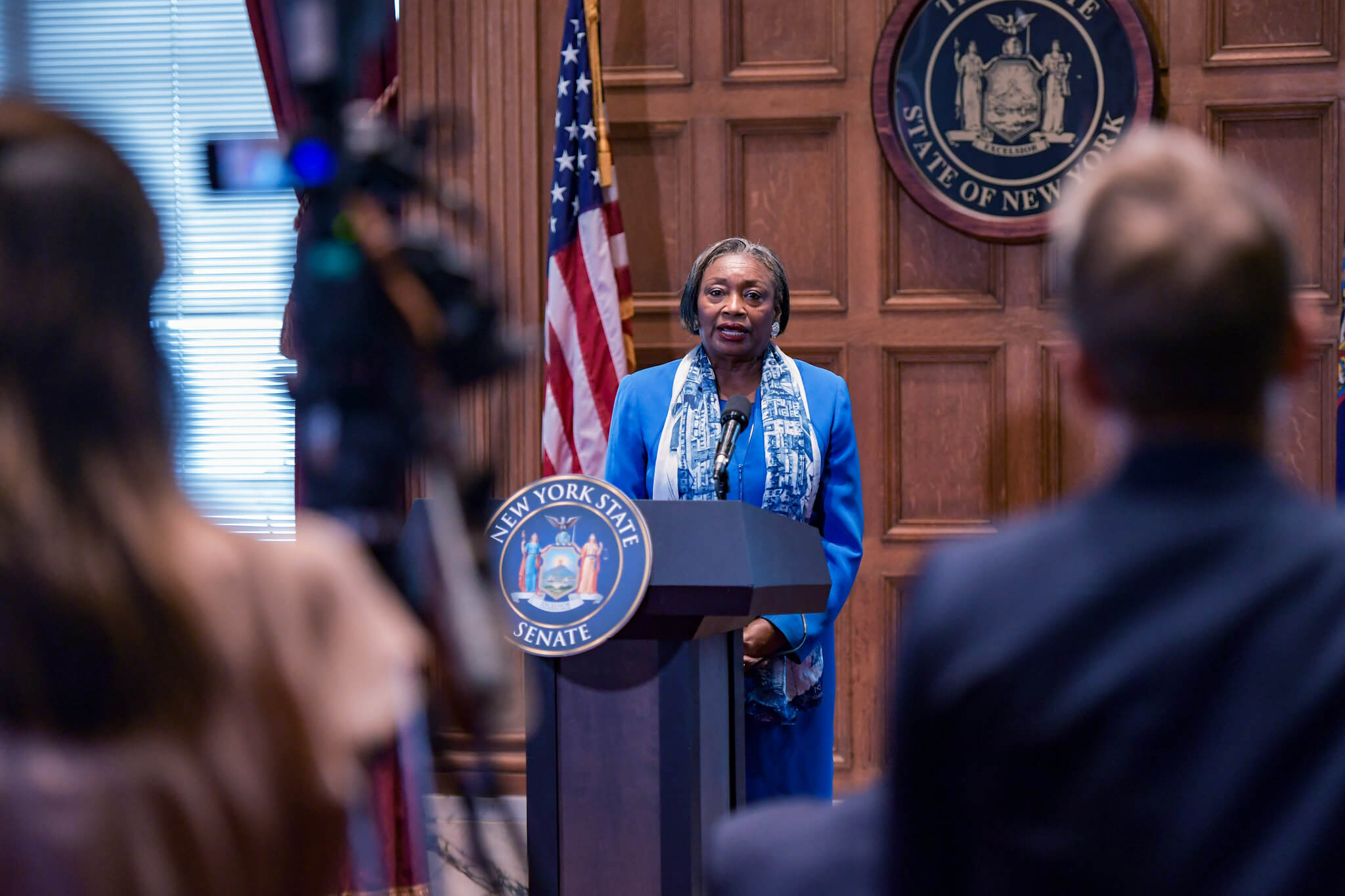 Hochul doubles down on call for judges to have more discretion in setting bail for 'serious crimes' 7 State Senate Majority Leader Andrea Stewart-Cousins