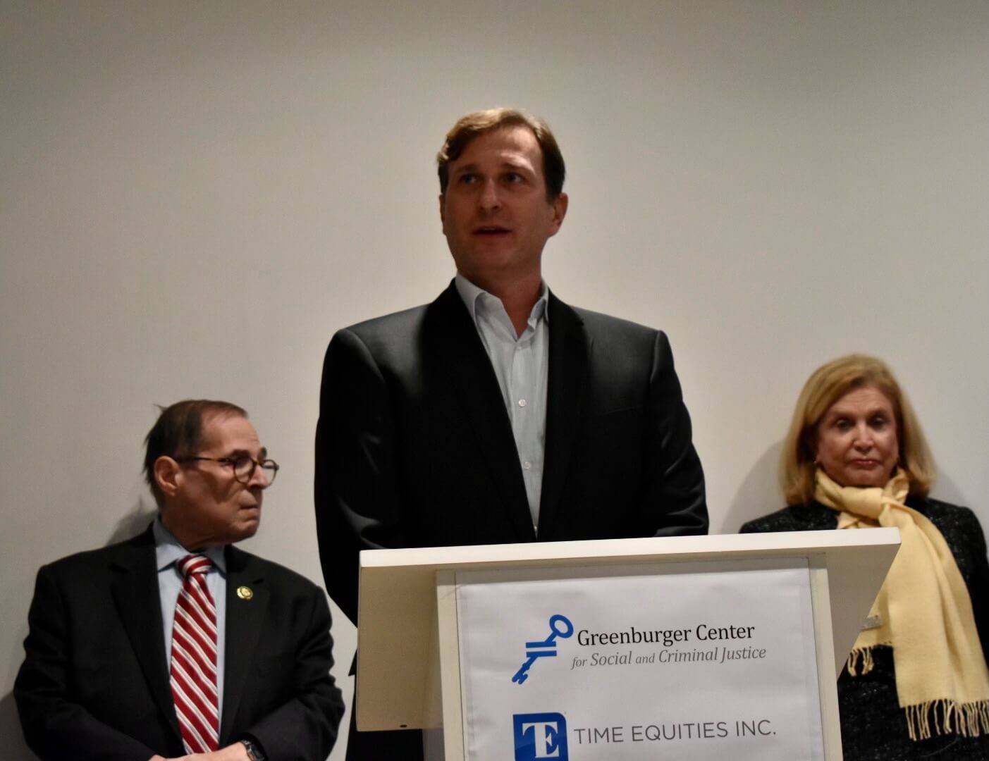 Rep. Dan Goldman at the Greenburger Center for Social and Criminal Justice in New York City on Thursday, Jan. 19, 2023