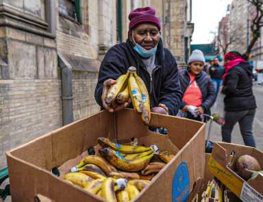 'A hunger Grand Canyon': Concerns surge in New York as COVID-era benefits are set to end on March 1 20 Those facing food insecurity received groceries from the West Side Campaign Against Hunger on Feb. 23 as COVID-era benefits hang in the balance.