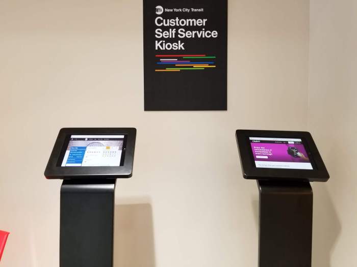 MTA opens new 'customer service centers,' expanded successor to the token booth 85 Customers can help themselves on iPads with access to MTA web pages