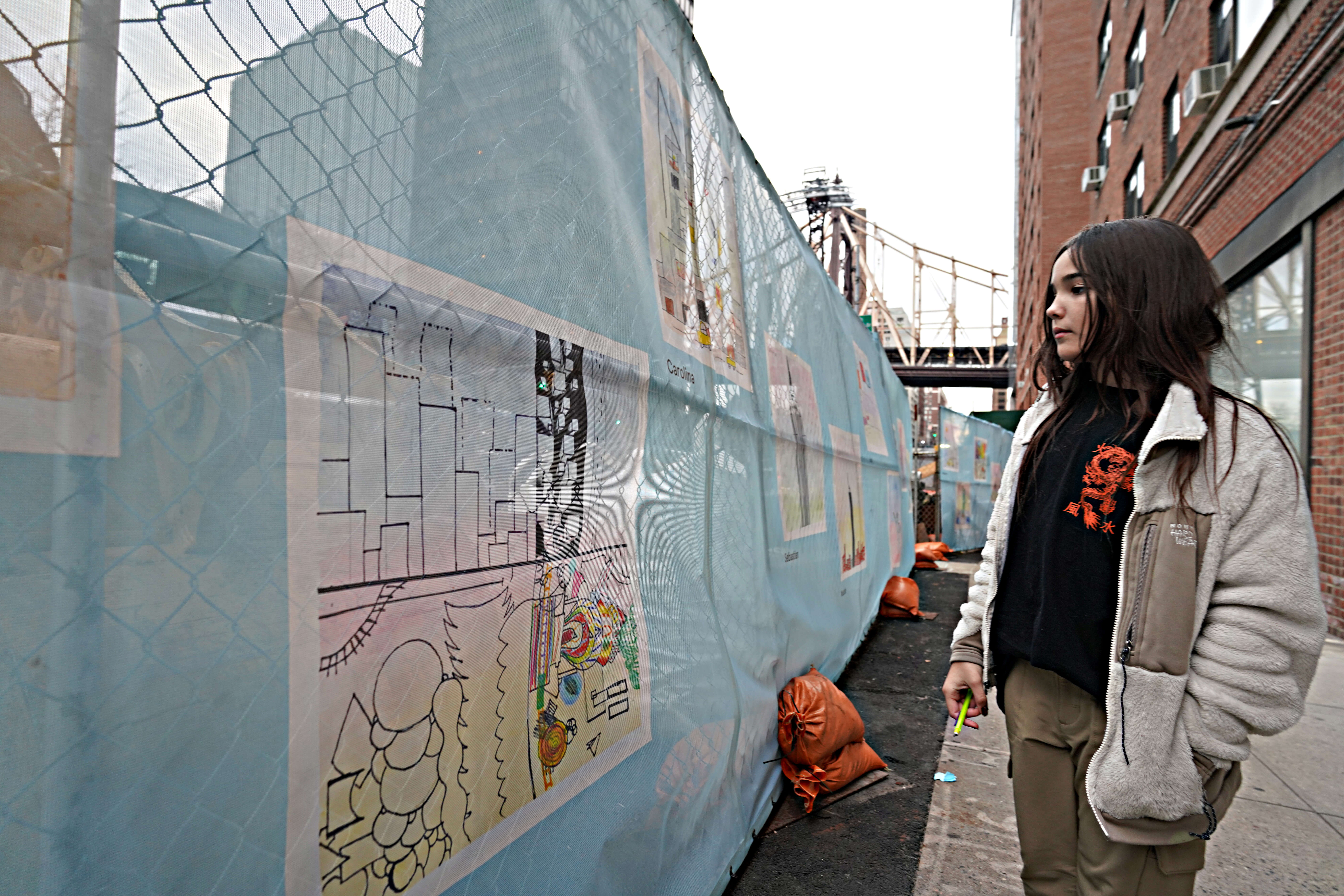 How an Upper East Side construction site became an outdoor art exhibit 9