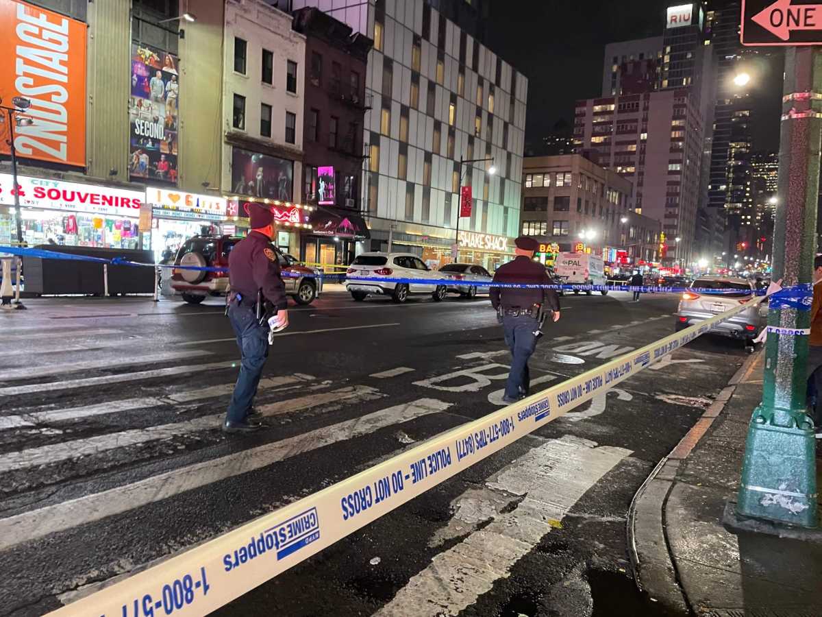 Shooting near Times Square