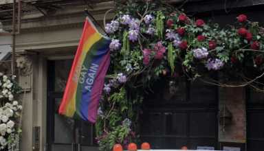 Arsonist sought after burning of Pride flag outside SoHo restaurant 48 Screen Shot 2023-02-20 at 8.59.50 AM