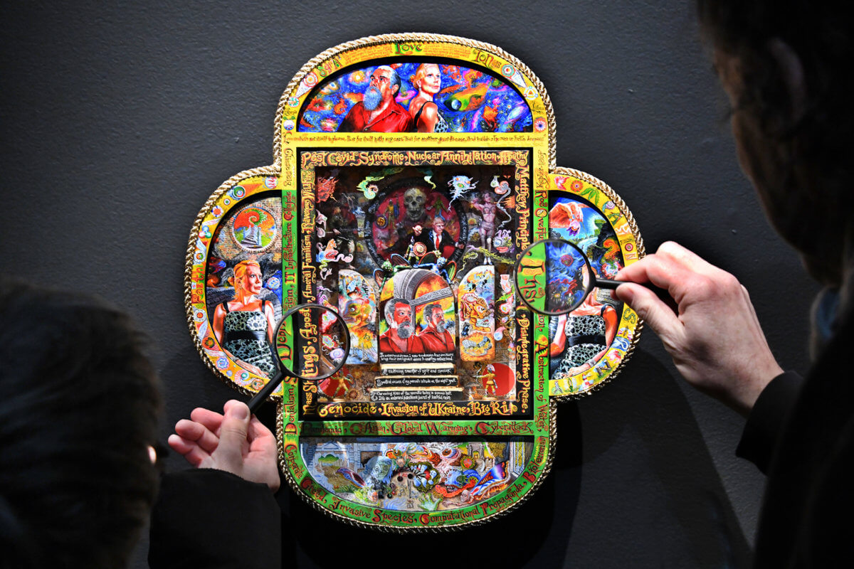 Joe Coleman's '100 Seconds to Midnight' at Nolita gallery demands your concentration, and attention to detail 14