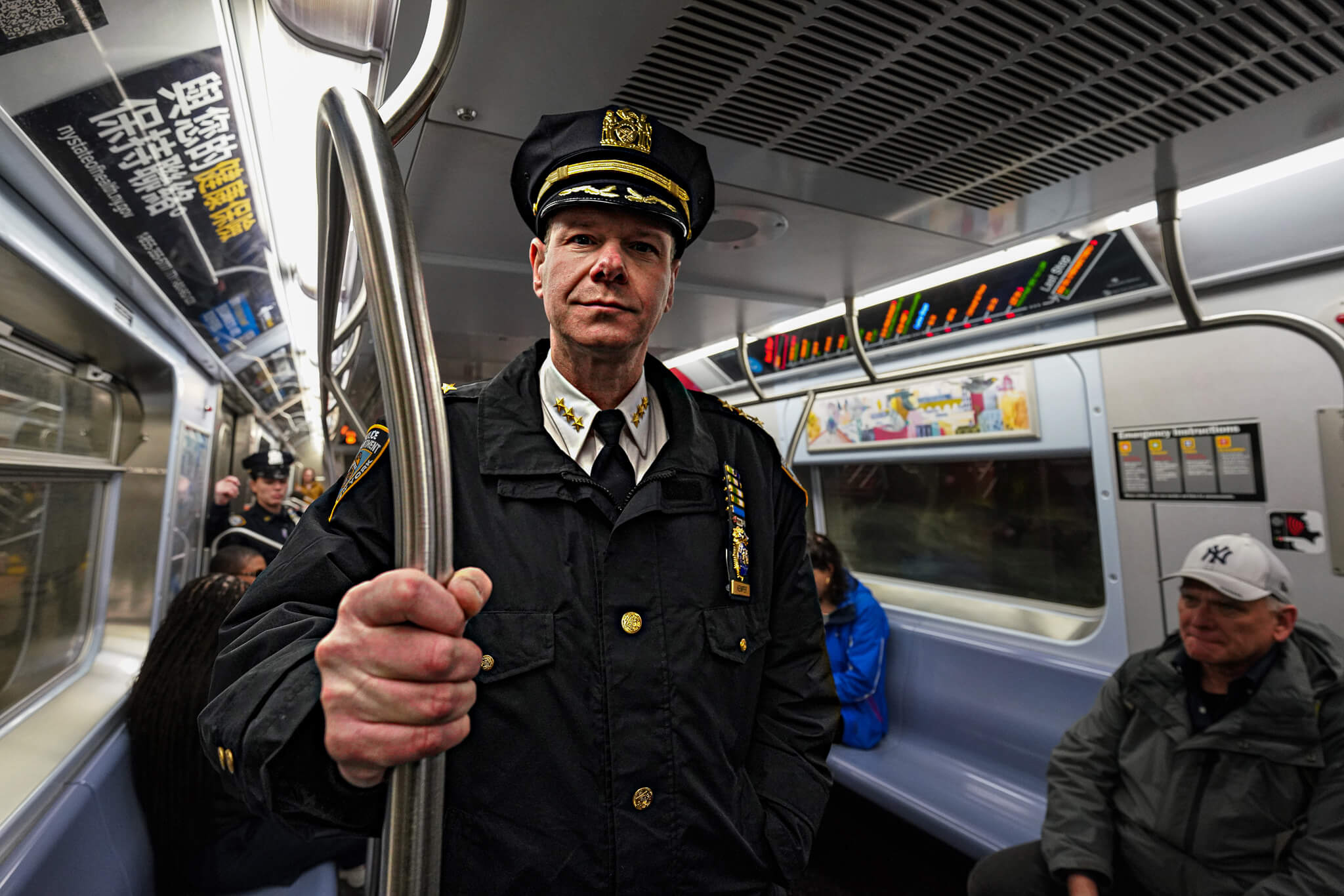 Mayor Adams, NYPD deploy 'RoboCop' for 2 month pilot in Times Square subway station 7 amNewYork Metro rode along with NYPD Chief of Transit Kemper as he spoke about subway safety.
