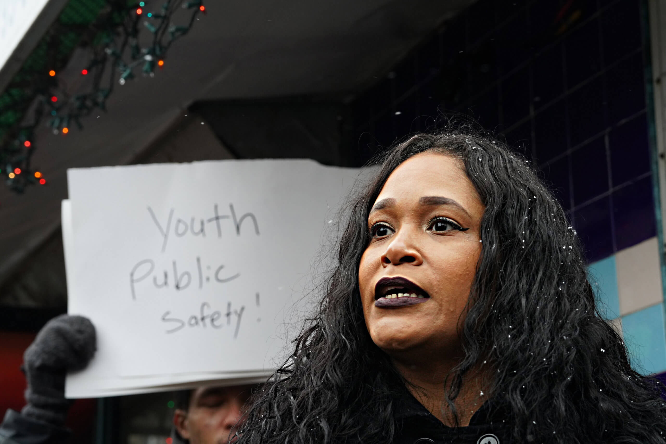 Upper Manhattan residents rally for justice after autistic 'transit kid' bullied and beaten by teenagers in subway 5 Rosemary Severino